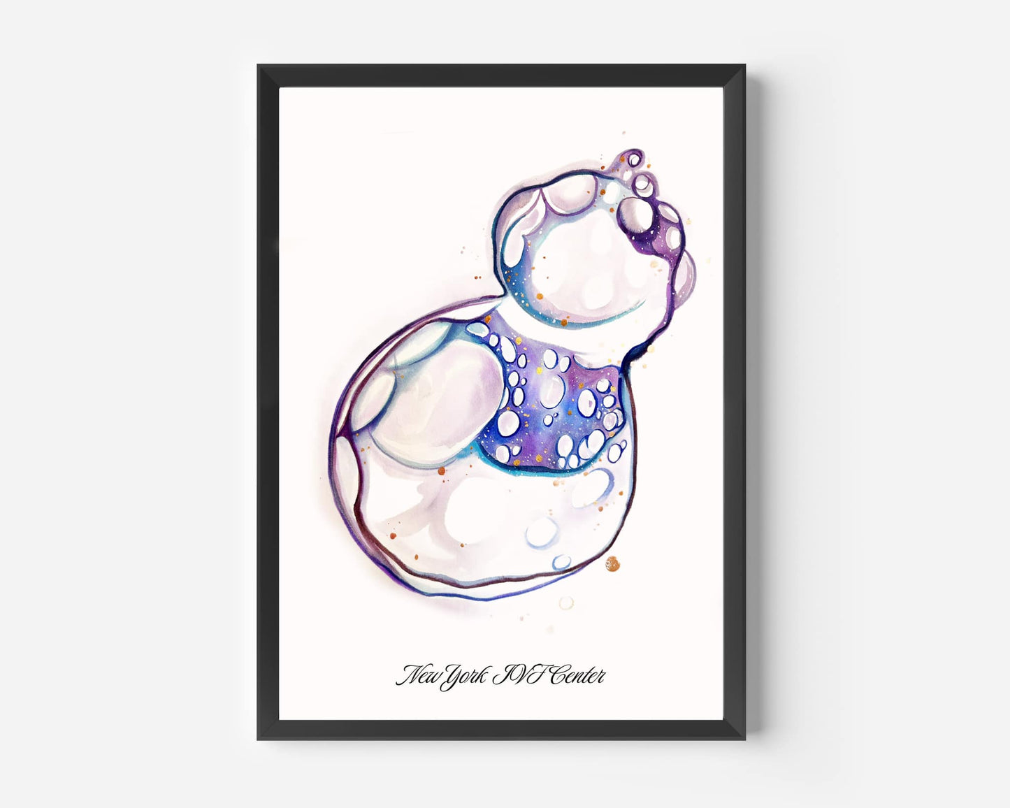 Custom Embryo Watercolor