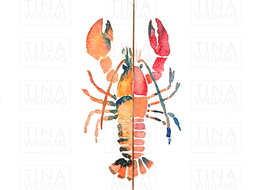 Lobster for 2? Valentine Sip & Paint